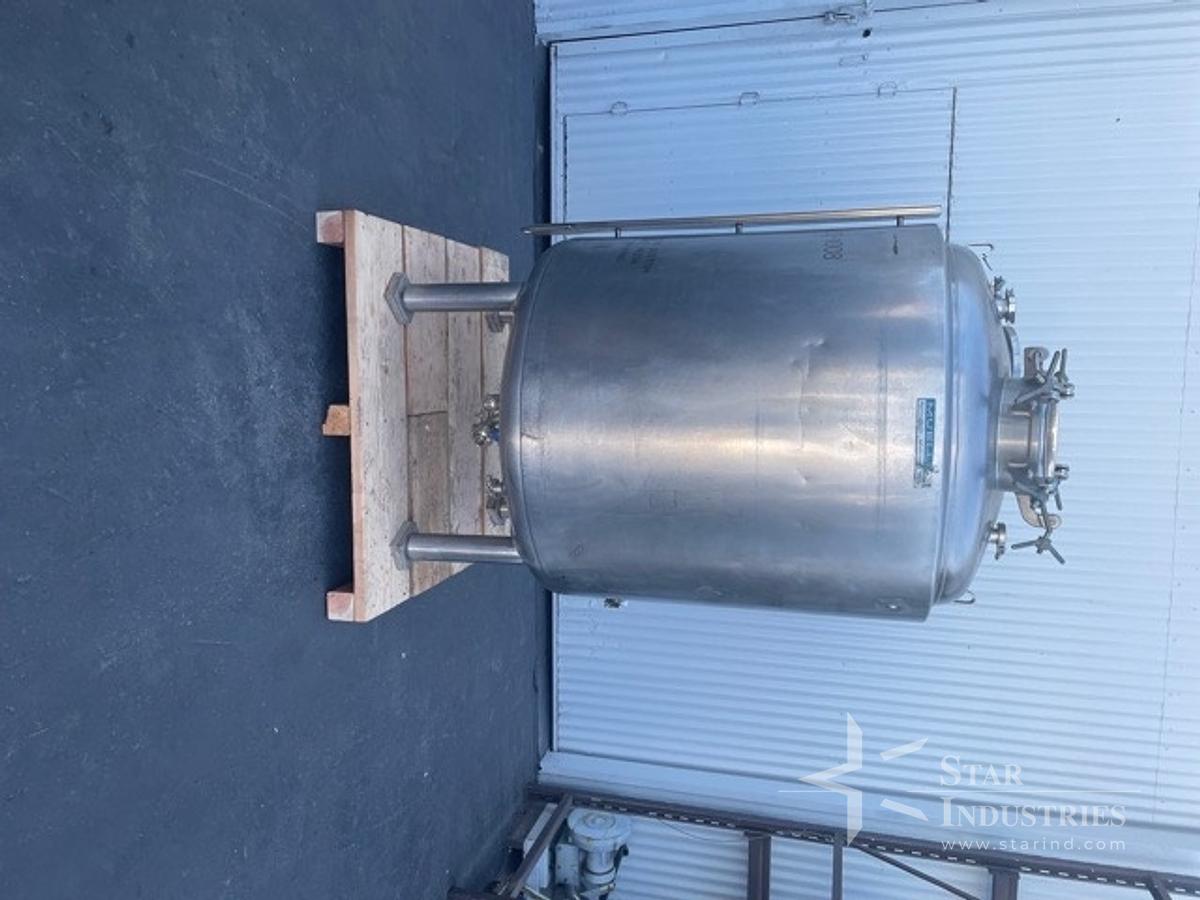 Used 850 liter Mueller S.S. Jacketed Tank