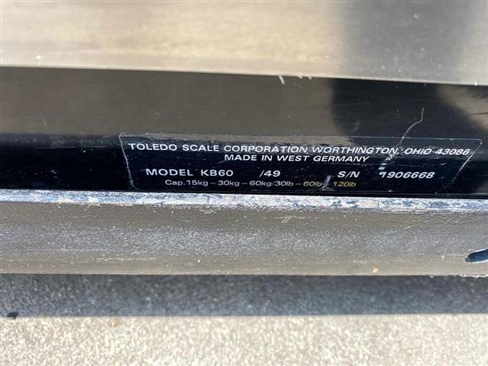 Used Mettler Toledo ID5 MultiRange Floor Scale