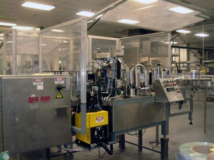 Used Complete Water Bottling Line for .5 and .75 liters