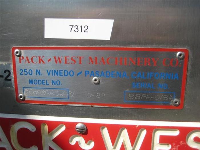 Used Pack West 8 Station Piston Filler