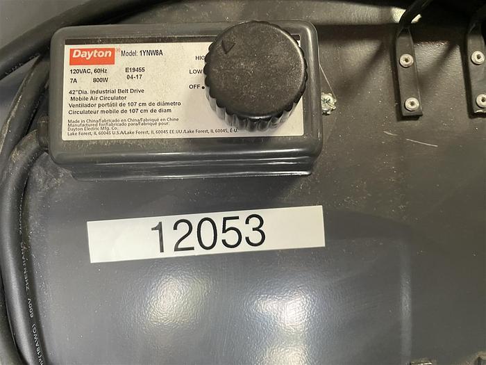 Used Dayton 42" Industrial Fan, 110V