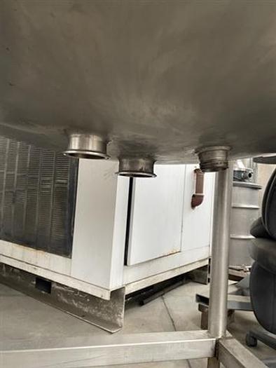 Used 600 gallon Hartel Stainless Steel Insulated Tank