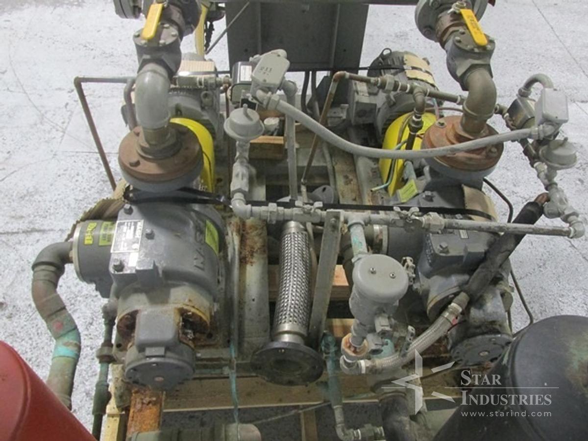 Used SC 2/7 NASH VACUUM PUMP SYSTEM, C/S