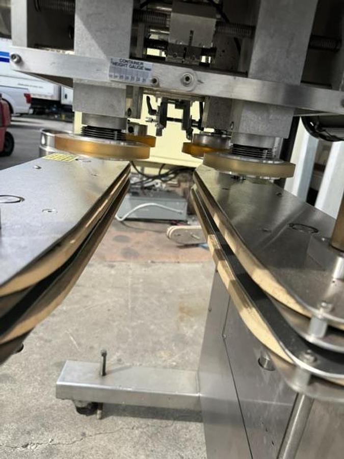 Used Kaps All A-2 Spindle Capper, Left to Right