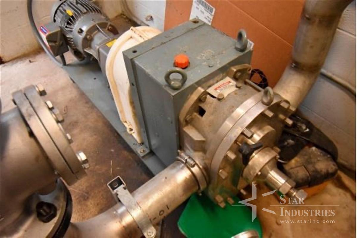 Used Baldor Motor 7.5 HP Fristaam Pump