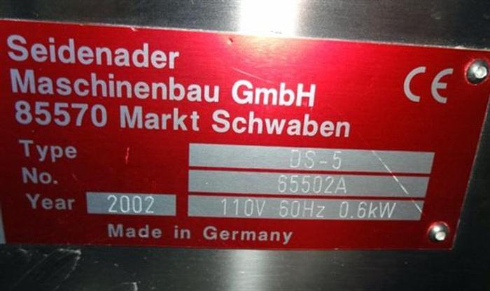 Used Seidenader DS-5 Tablet Sorter
