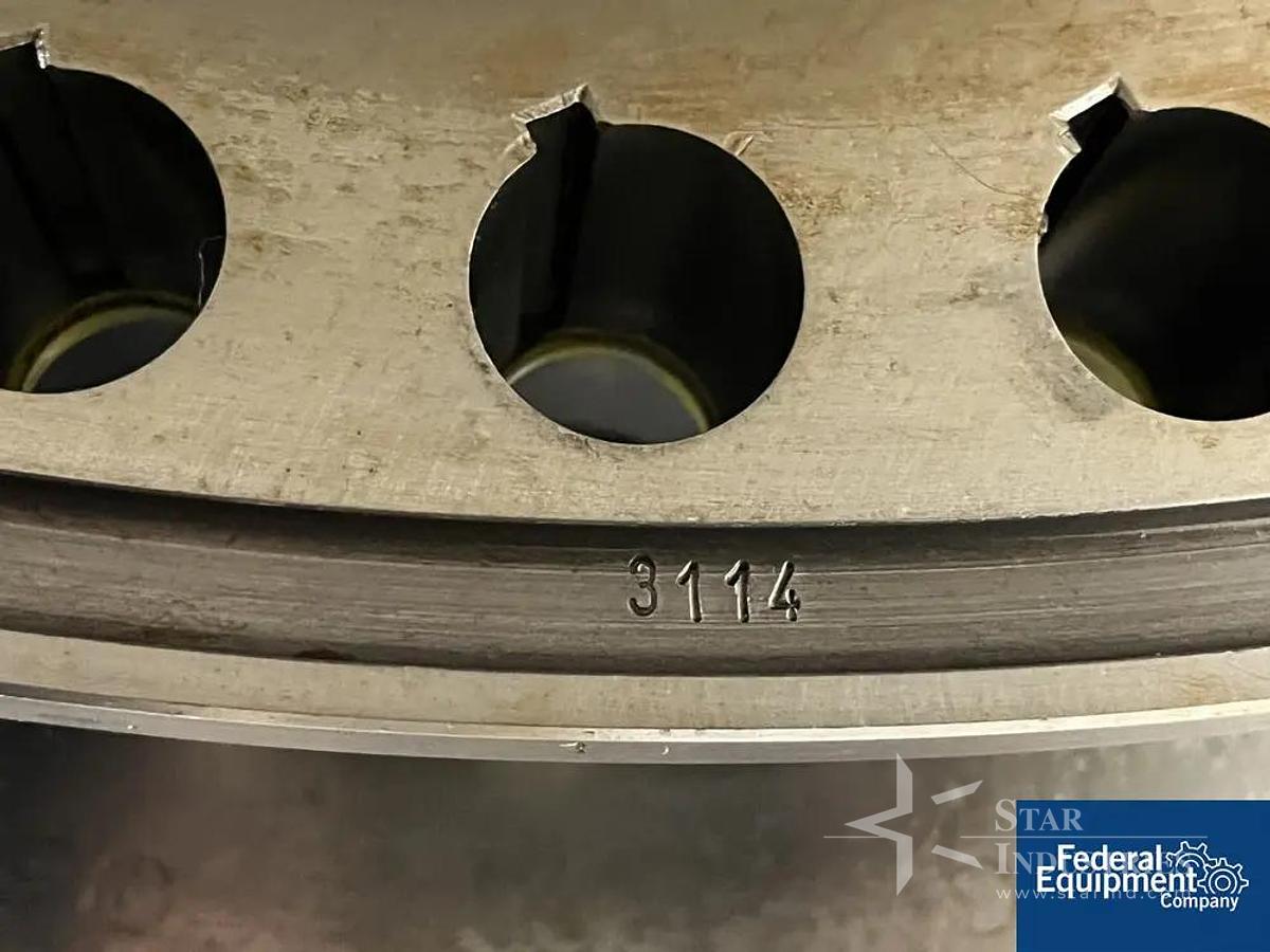 Used 49 Station Fette 3090I Turret, D Tooled