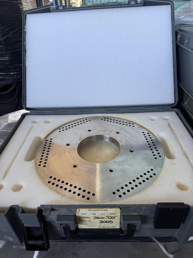 Used Bosch Dosing Discs 3005, Size 00, 26.0mm