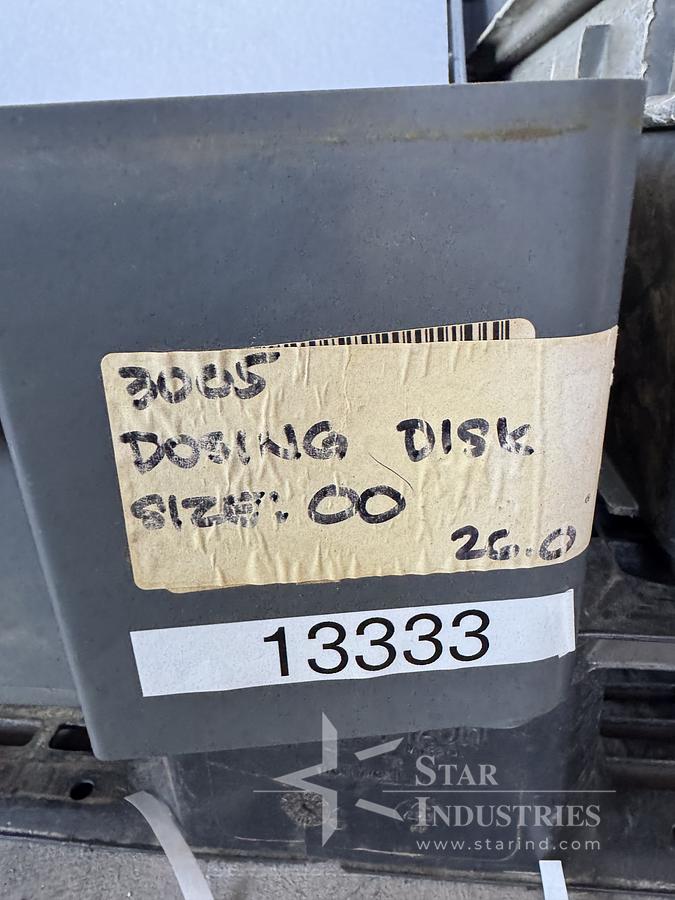 Used Bosch Dosing Discs 3005, Size 00, 26.0mm
