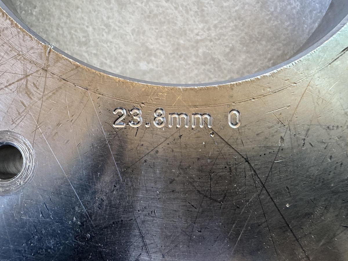 Used Bosch Dosing Discs 1505, Size 0, 21.8mm