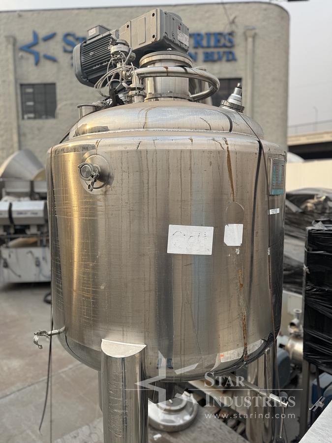Used 500 liter Chasing S.S. Vacuum Emulsifier/Reactor
