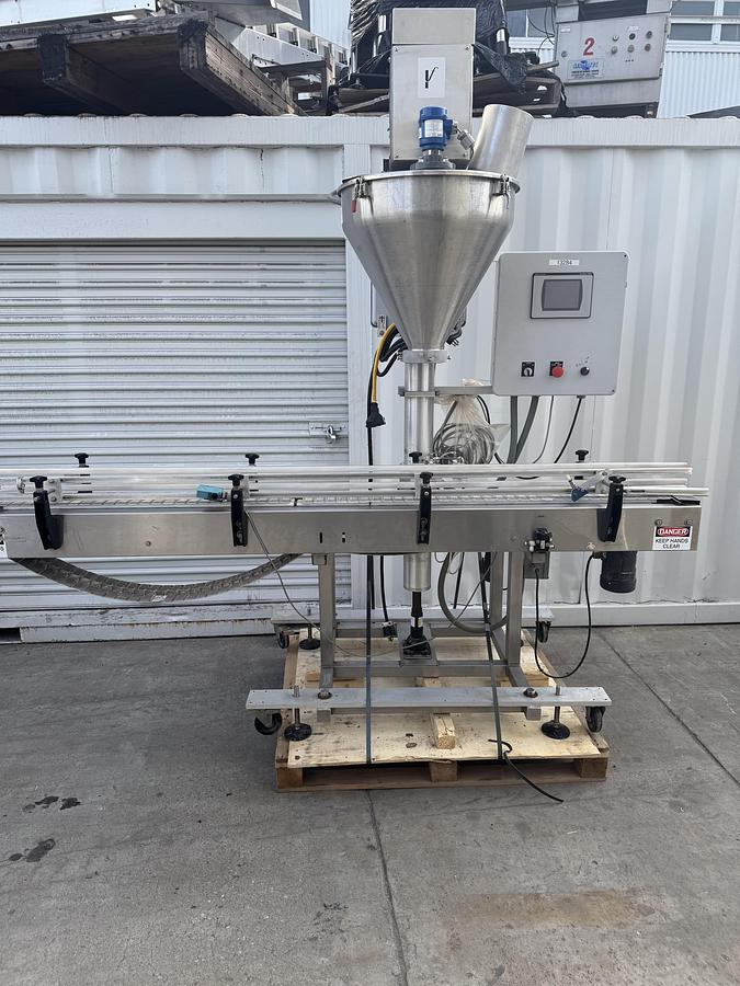 Used Image Filler with Conveyor