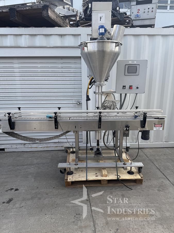 Used Image Filler with Conveyor
