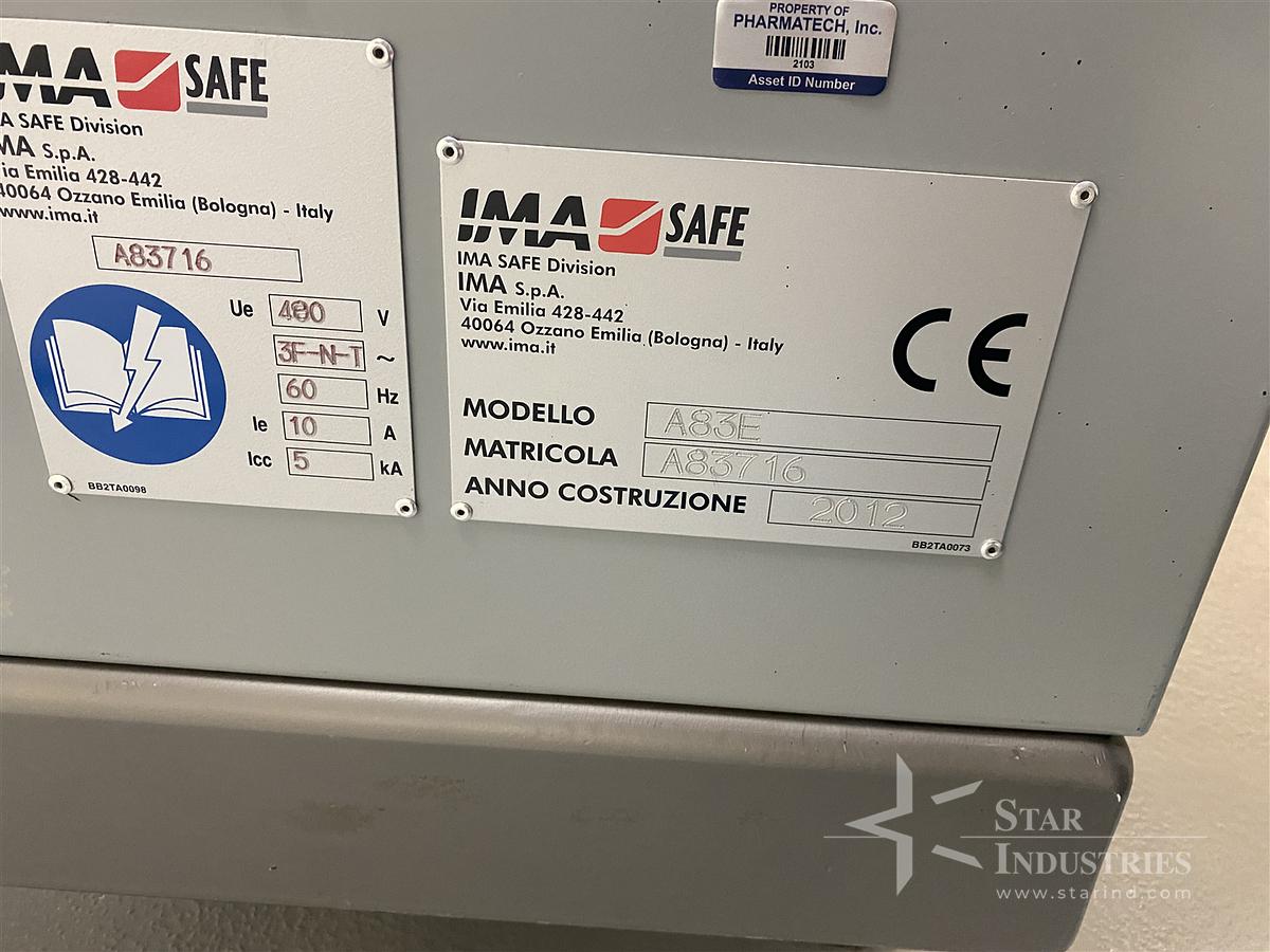 Used IMA Blister/Cartoner System