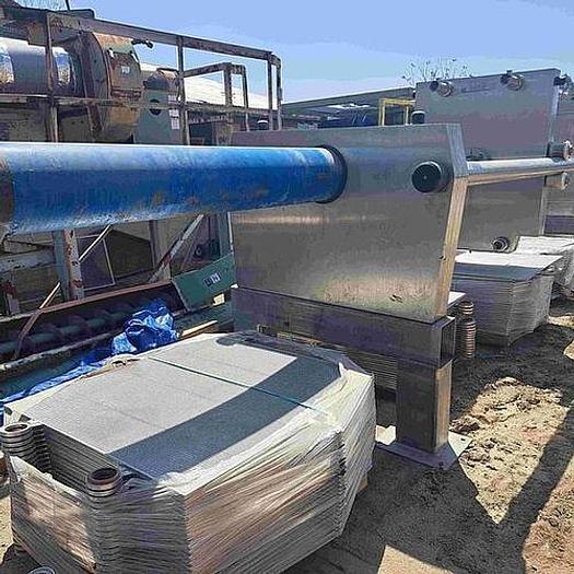 Used Schenk Filterbrau Niro1200/175 approx. 400 sq. meter Filter Press