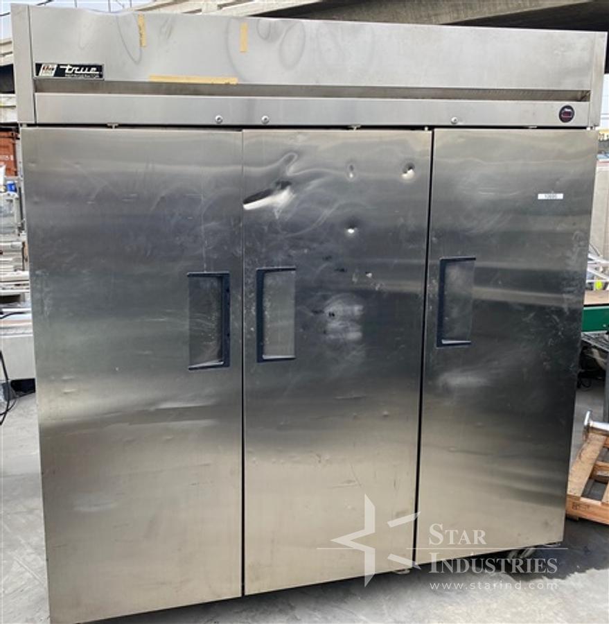 Used Three Door Stainless steel refrigerator