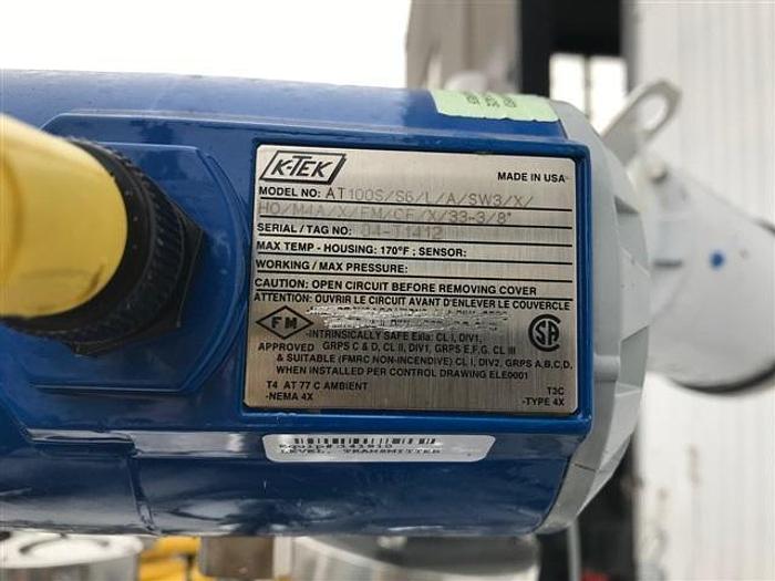 Used Conveyor, 4" x 13', stainless steel, plastic belt, variable speed drive