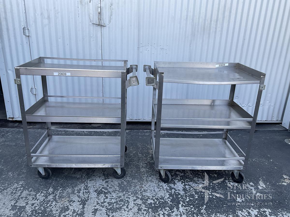 Used Lakeside SS Shelf Cart