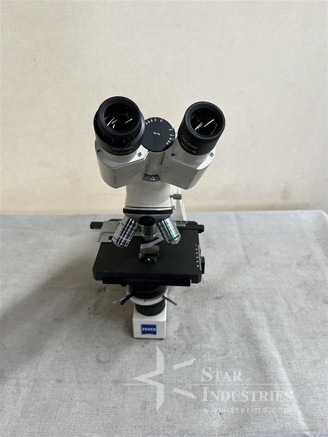 Used Carl Zeiss Axiostar Microscope