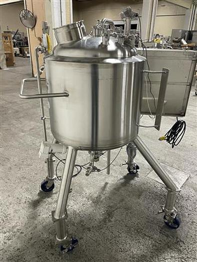 Used d 120 liter Stainless Technology Reactor, 316L