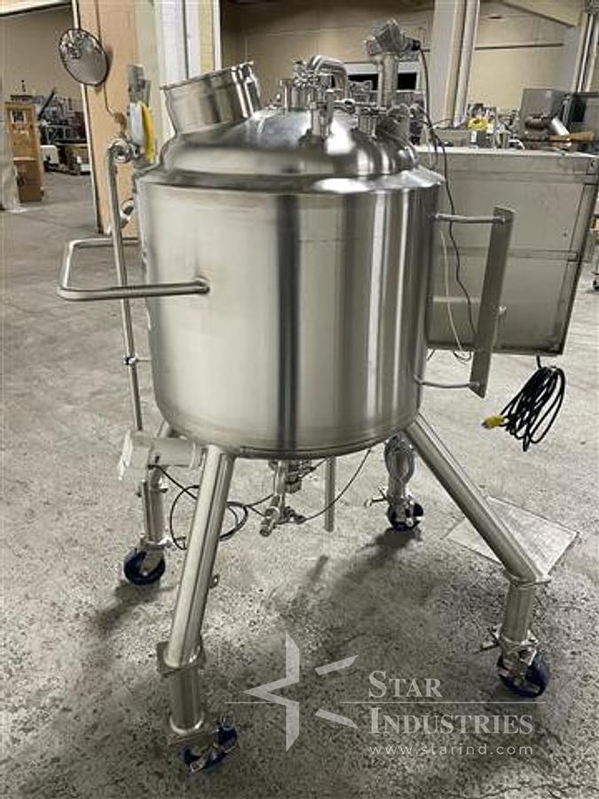 Used d 120 liter Stainless Technology Reactor, 316L