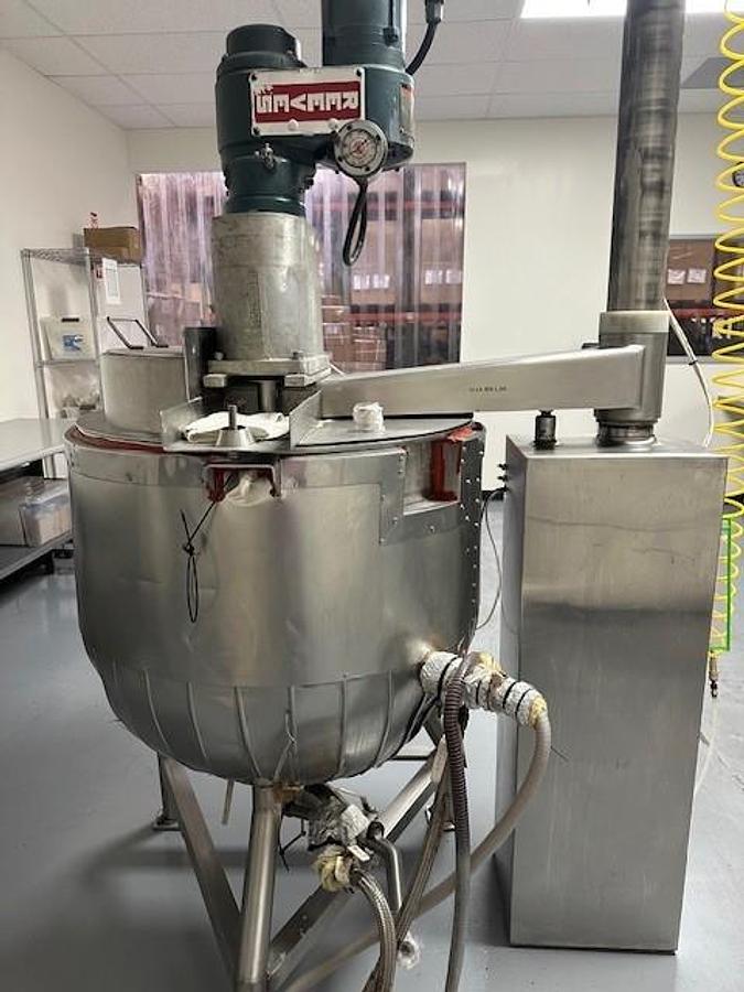 Used Kettle, Groen 80 Gallon Twin Agitated, Jacketed