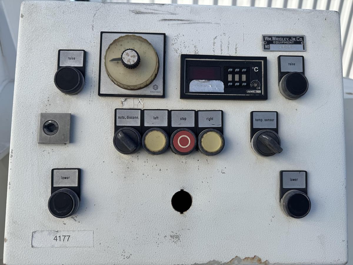 Used 150 gallon Gabler jacketed Gum Mixer w/ 50 h.p. motor