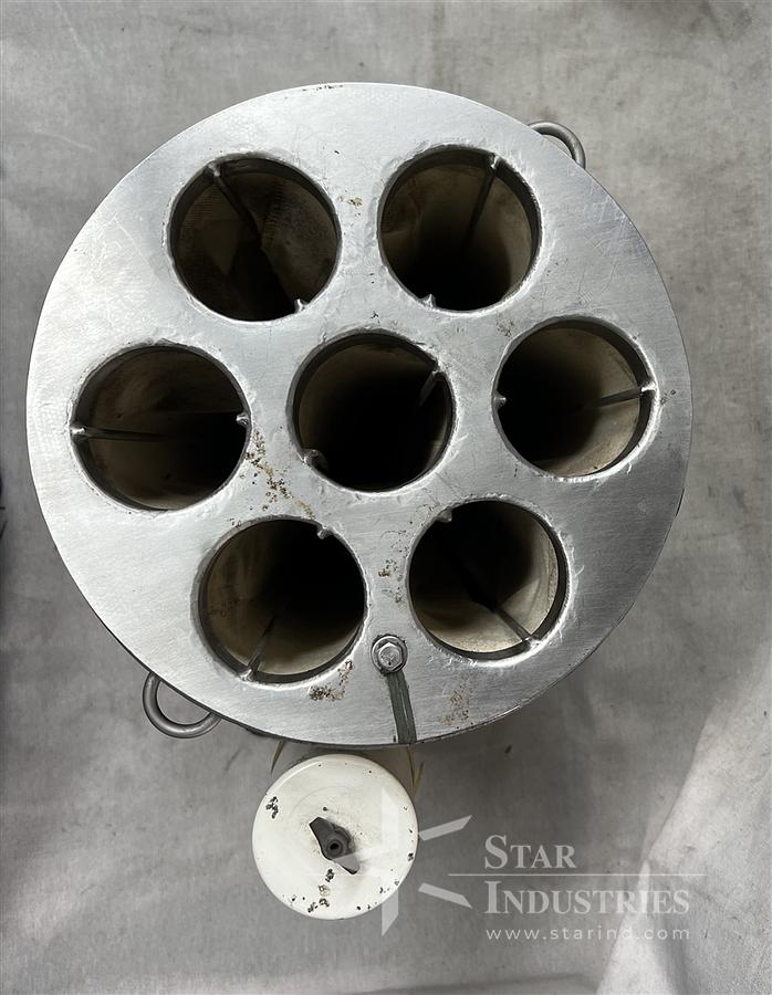 Used Hopper with 7-Hole Cloth Filtering