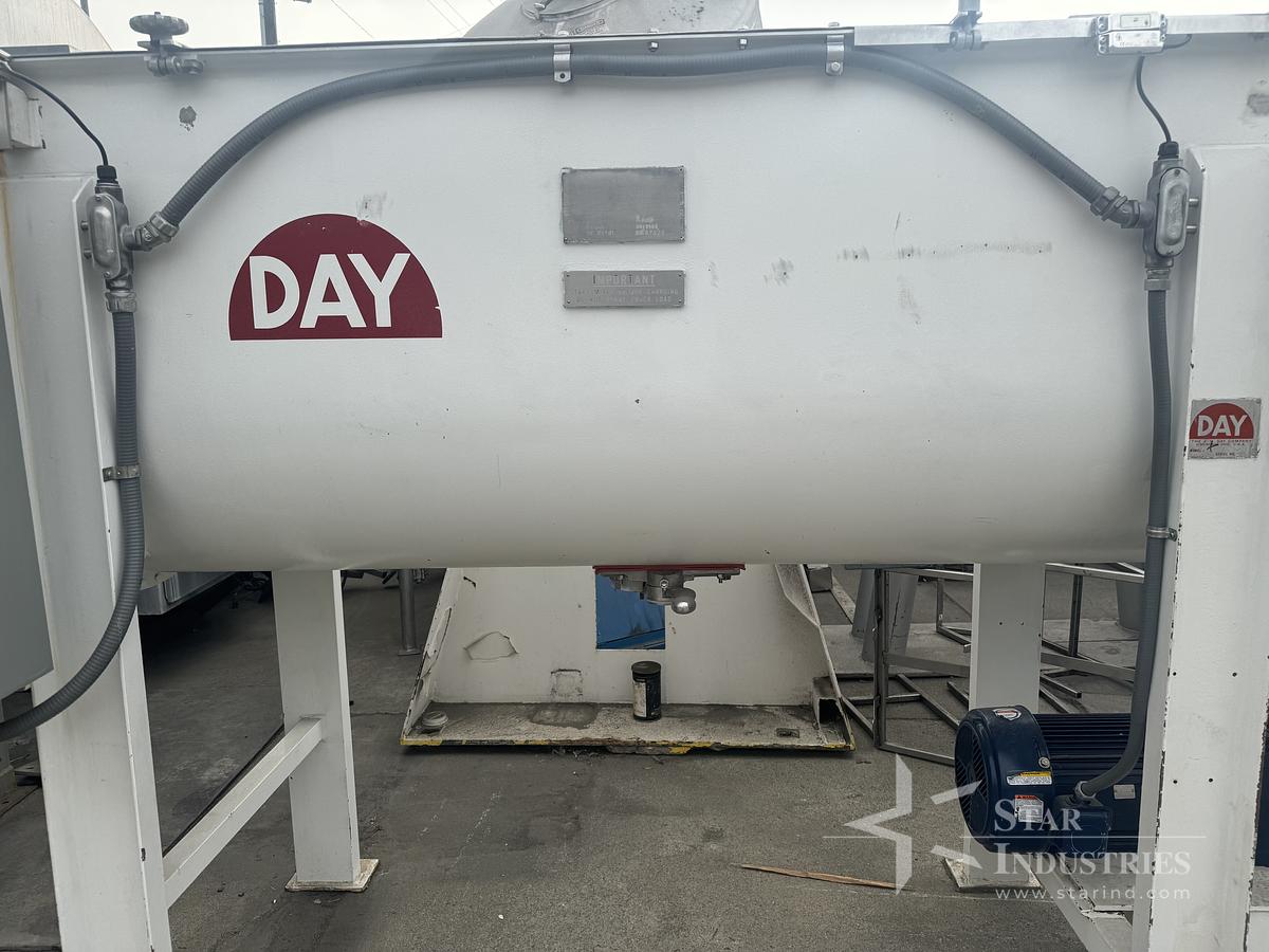 Used 35 Cu Ft J.H. Day S.S. Ribbon Blender