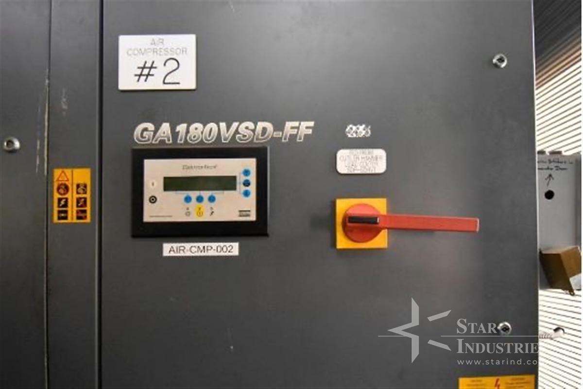 Used Atlas Copco (GA180VSD-FF)