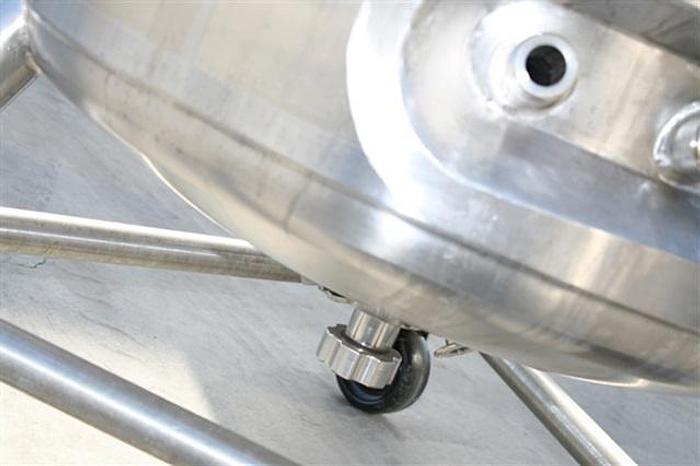 Used 250 liter DCI Tank w/ Ultra Turax T1115.KD Emulsifier