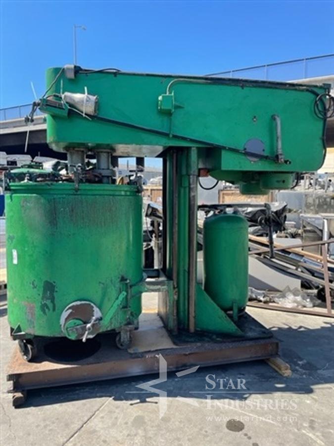 Used Myers Model 500-15-25 300 gallon Mixer