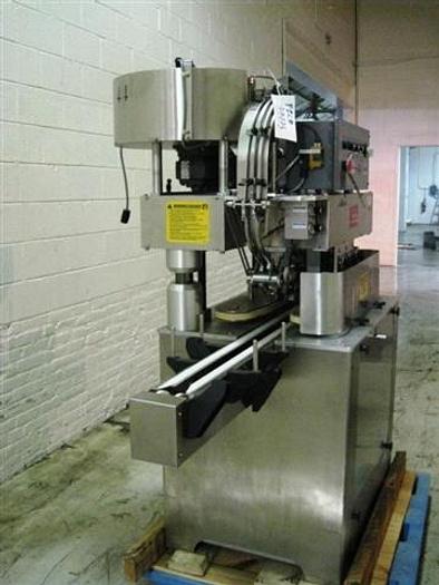 Used Model A Kaps All Capper, 3 Spindle