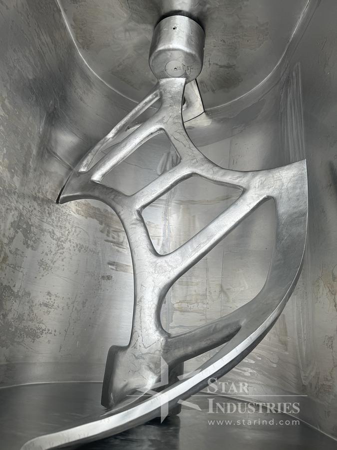 Used approx. 20 c.f. J.H. Day S.S. Sigma-like Mixer, water jacket, tilt discharge