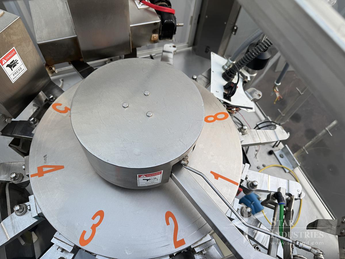 Used Olsen Rotary Filler w/Powder Auger filling Head