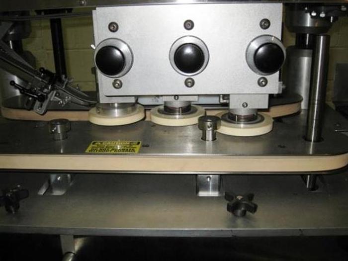Used Model A Kaps All Capper, 3 Spindle