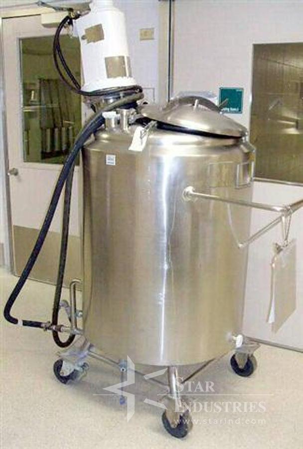 Used 100 gallon Crepaco Jacketed Tank w/ Lightnin Mixer