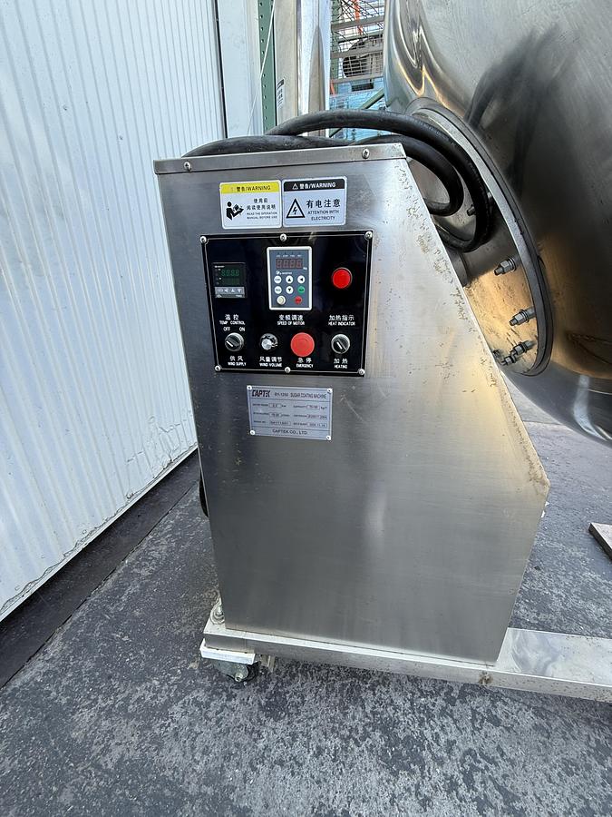 Used Captek Sugar Coating Machine