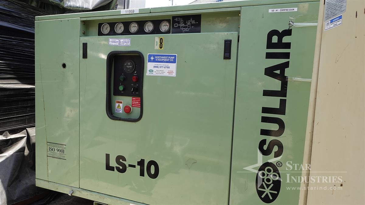 Used Sullair 40 HP Compressor