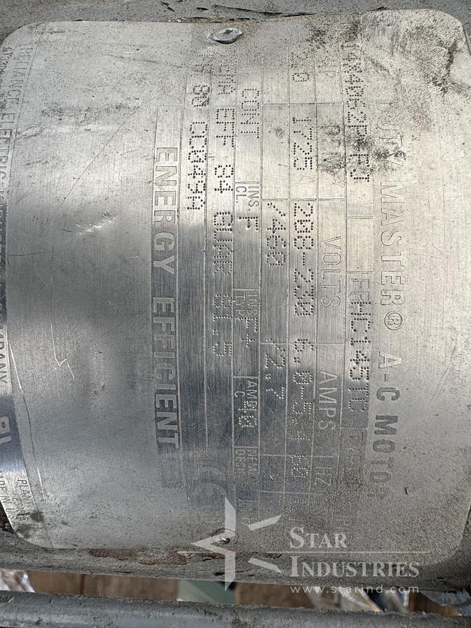 Used 15 h.p. Motor, 460 V
