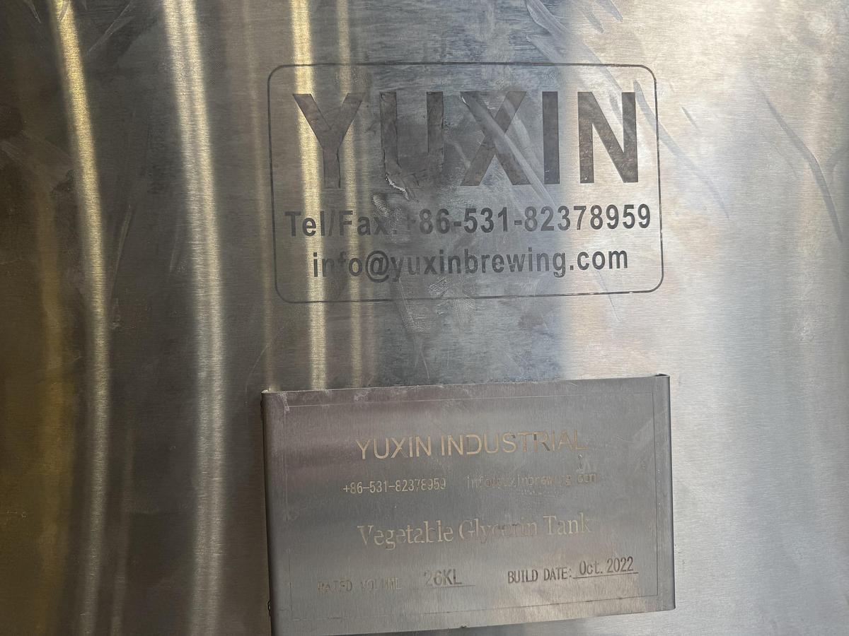 Used 6,800 gallon Silo Tank