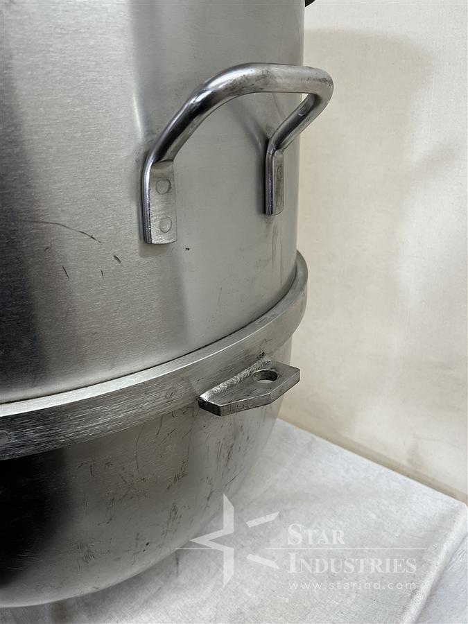Used Hobart Equivalent Stainless Steel Mixing Bowl 140 Quarts