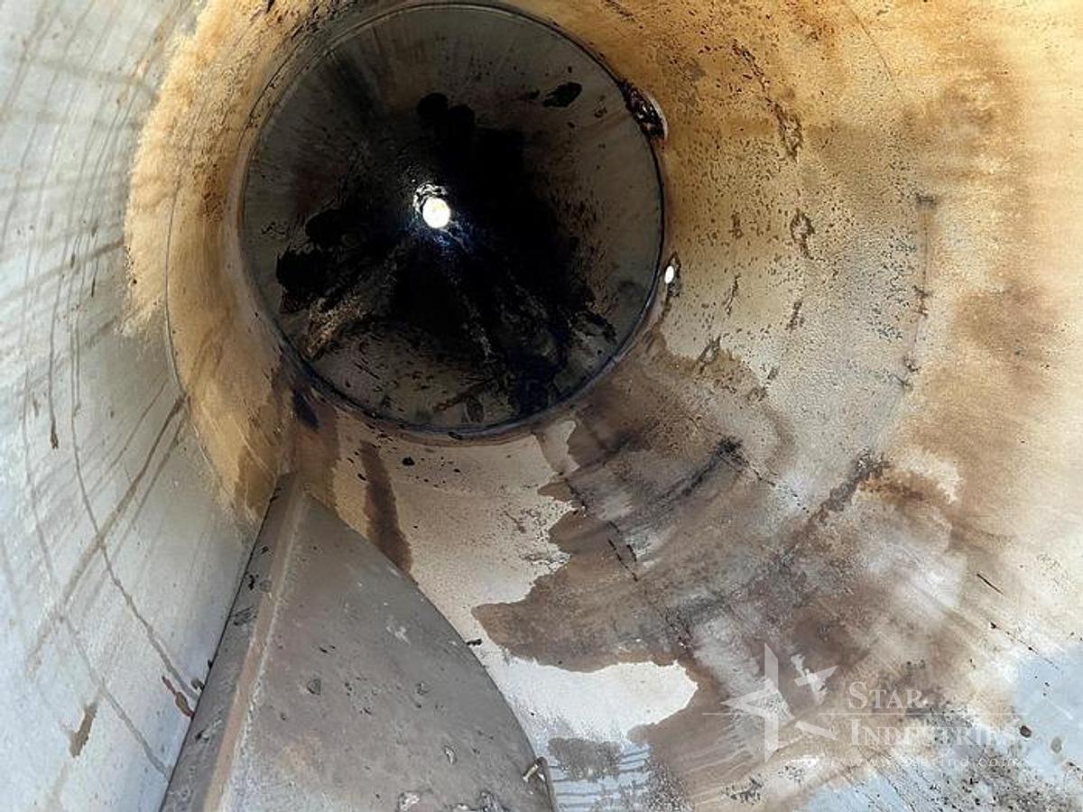 Used Tank, 800 Gallon, 316 Stainless, L&A, Cone Bottom