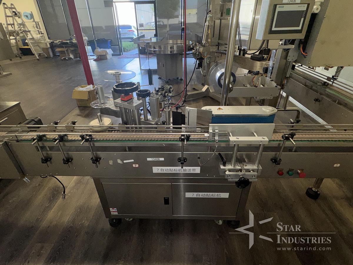 Used Shark Inline Bottle Packaging Line