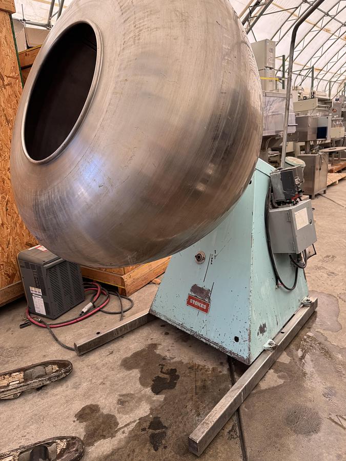 Used Stokes Coating Pan 48''