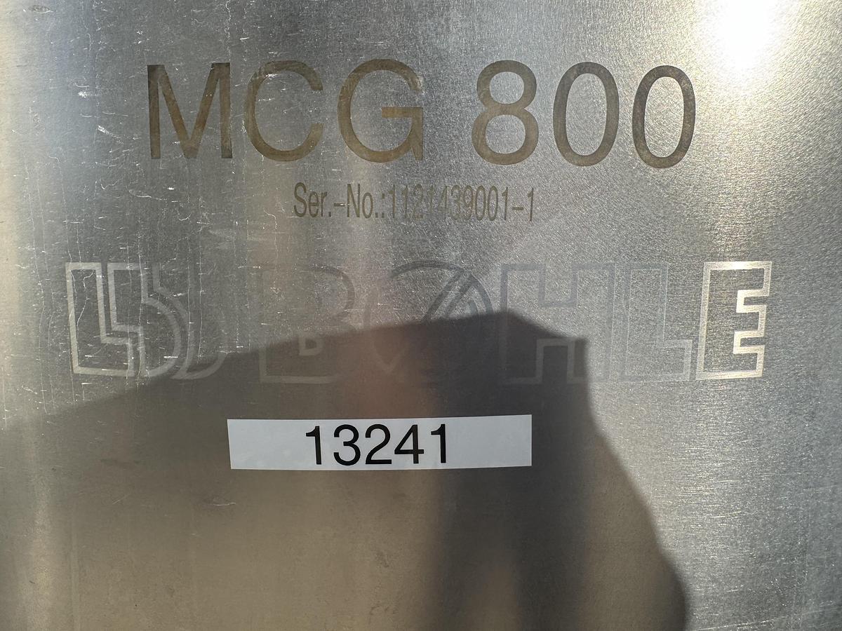 Used Bohle Bin, Stainless Steel