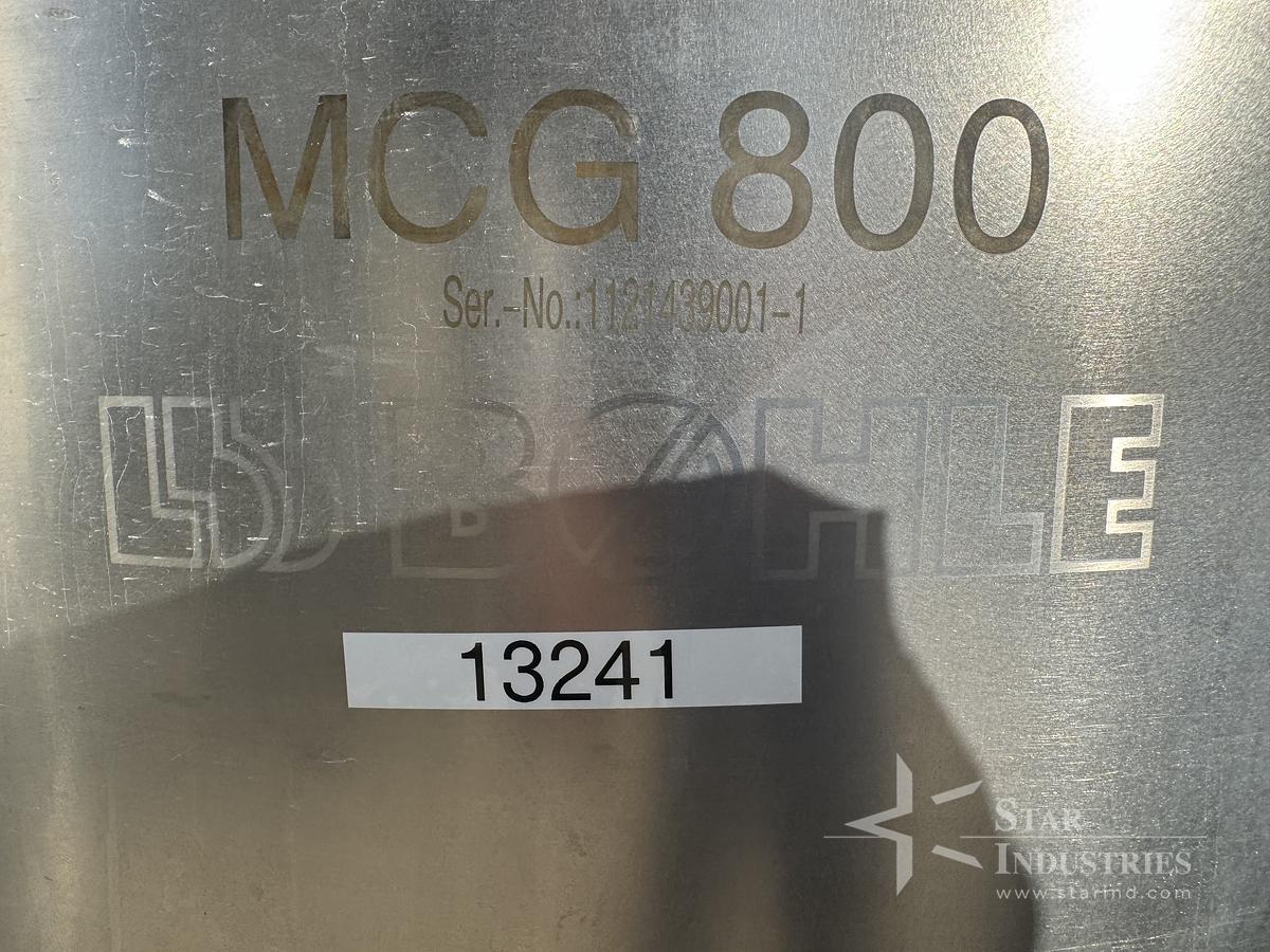 Used Bohle Bin, Stainless Steel