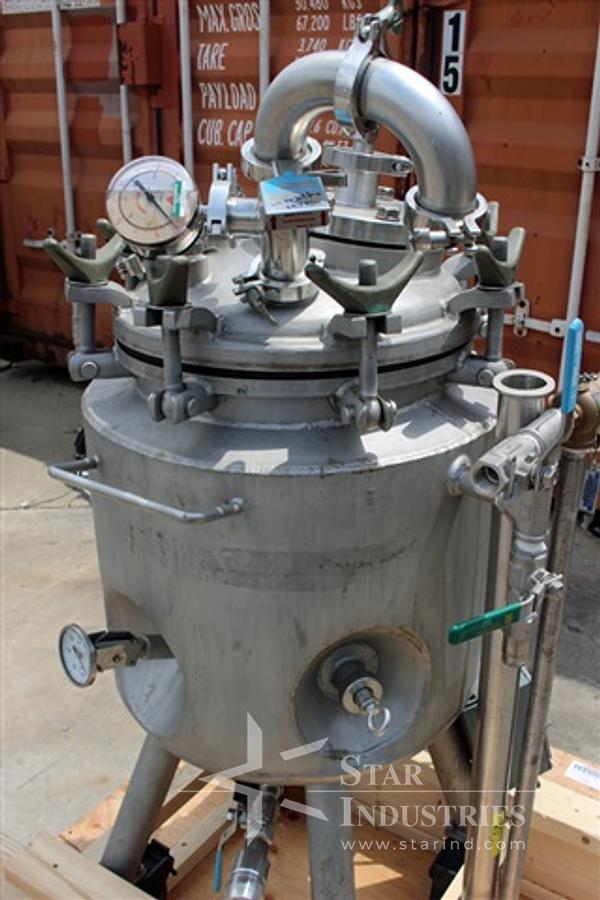 Used 60 liter Letsch S.S. Reactor w/ Variable speed Mixer
