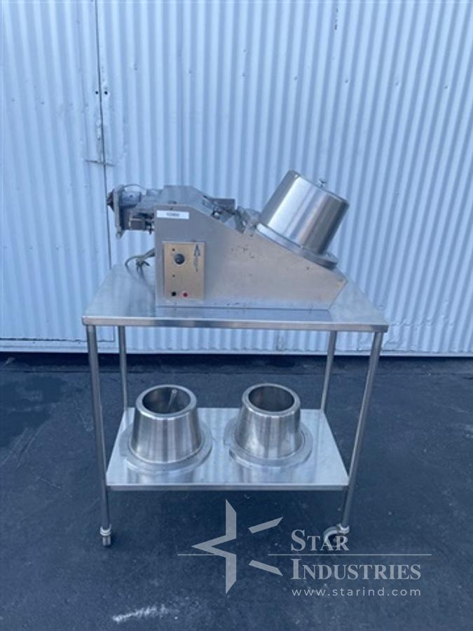 Used Cozzoli PS-10 Stopper Feeder w/ 13 and 20 mm feeders