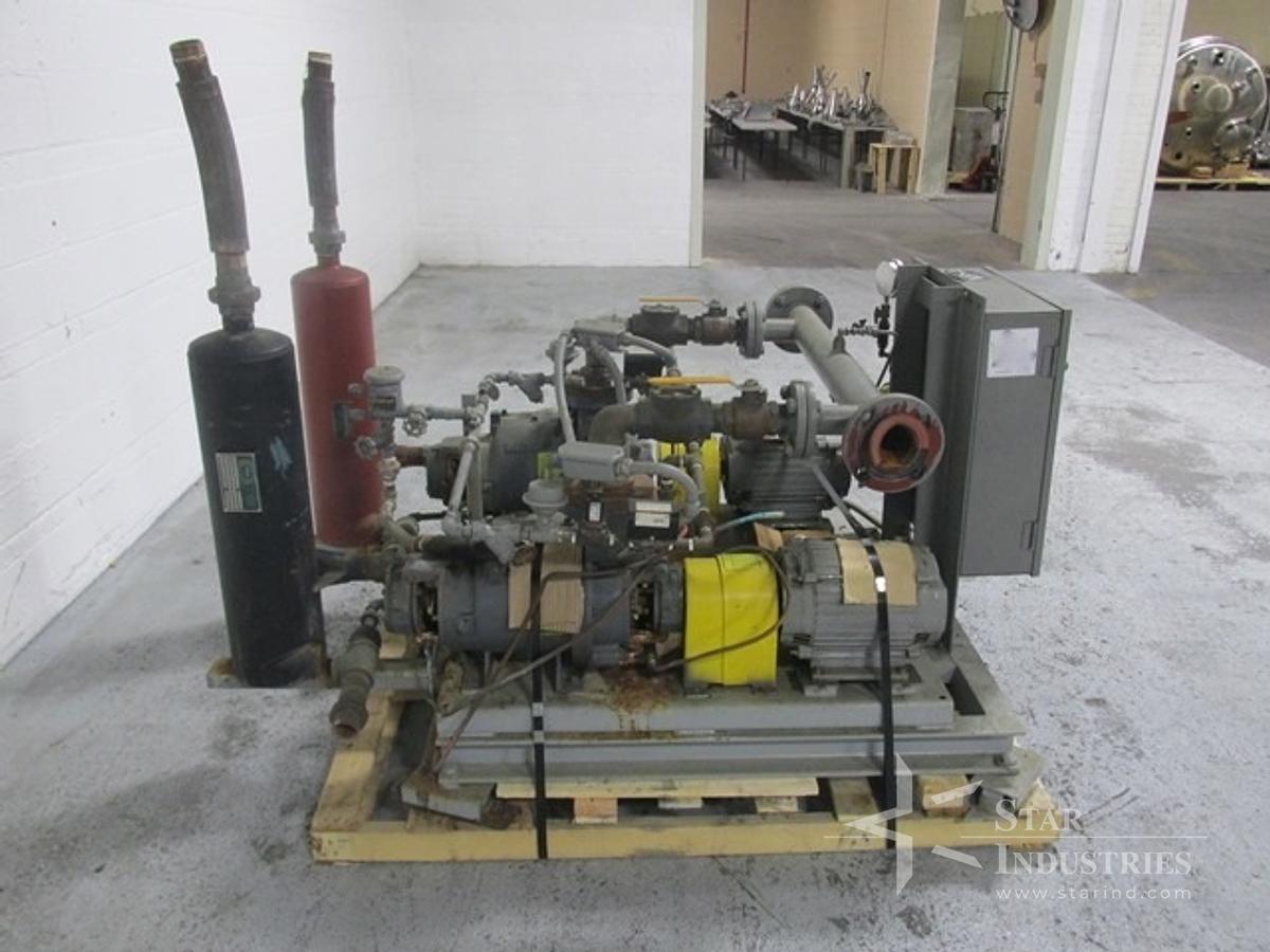 Used SC 2/7 NASH VACUUM PUMP SYSTEM, C/S